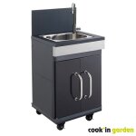 Evier int�grable aux barbecues fidgi 3 et 4 cook in garden
