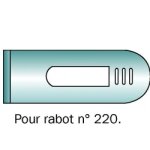 Fer pour rabots m�talliques num�ro 220 stanley stanley