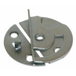 Ferrure de table - diam�tre 47 mm ludmann