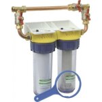 Filtre anti - calcaire et anti - corrosion - avec bypass - fd34cbp polar