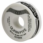 T�flon oxyg�ne en rouleau de 12 mm x 30 m geb