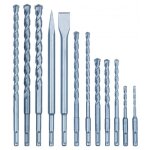 Forets et burins sds pour marteau perforateur - lot de 12 einhell Forets et burins sds pour marteau perforateur - lot de 12 einhell