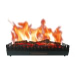Foyer � b�ches - effet feu de bois et flammes - 3xl - 2000w chemin' arte