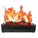 Foyer � b�ches avec effet flammes et chauffage xl - 2000w chemin' arte