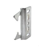 G�che contrecoud�e en applique pour serrure de portail pvc tirard