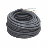 Gaine icta pré - filée 3 x 1. 5 mm² - diamètre 16 mm - couronne de 25 m - gris debflex Gaine icta pré - filée 3 x 1. 5 mm² - diamètre 16 mm - couronne de 25 m - gris debflex