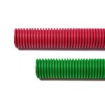 Gaine tpc - diam�tre 40 mm - couronne 50 m - rouge pm plastic materials