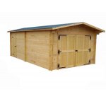 Garage en bois 19, 03 m2 vectura 3562 habrita
