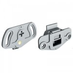 Garniture guides et roulettes - porte coulissante de meuble - pico 25 mantion