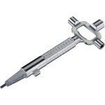 Gauge  cylindre - universelle - en mtal abus
