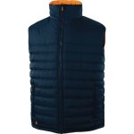 Gilet de travail haute visibilit� fidji 3 r�versible - orange et bleu - taille s delta plus