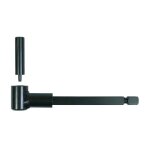 Gond pour pierre acier noir tige fer carr� de 10 - axe 14 - 12x160 - b25 ing fixations