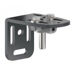 Gond portail battant - r�glable - largeur 70 mm - gris - platimium tirard