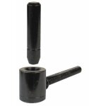 Gonds pour scellement chimique - par 4 - noir - d14 - l70 mm bricozor