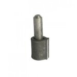 Gond  souder en acier brut pour portail en acier - 40x6 16 mm torbel