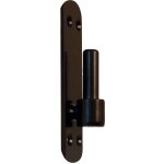 Gond sur platine arrondie en acier phor�tique noir - � 14 torbel