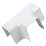 T� pour goulotte 110 mm - ivoire eid