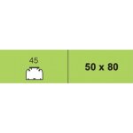 Goulotte d'installation � clippage direct - 50x80 - longueur 2m - mosaic legrand