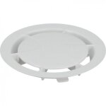 Grille et bride pvc antibact�rien blanc �192 mm pour sols plastique nicoll