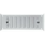 Grille d'aération plate - grille métallique réglable - 250x168 mm bricozor Grille d'aération plate - grille métallique réglable - 250x168 mm bricozor