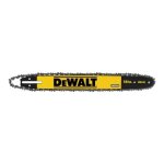 Guide avec chaine 46 cm pour tron�onneuse dewalt