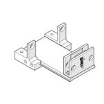 Guide infrieur pour rail de guidage ferrure de volet frontslide 60a - long hawa