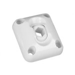 Guide � rotule pour volet roulant � manivelle - tringle 6 pans de 10 mm interges