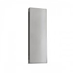 Heurtoir rectangulaire en inox - srie et1 - finition inox satin karcher design