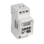 Horloge modulaire digitale gris debflex