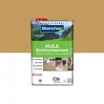 Huile environnement biosourc�e pour parquet - teinte ultra mat - 5 l blanchon