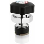 Tte interchangeable pour mitigeur - bouton chrom - presto alpa et 3500 presto