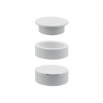 Interrupteur radio tactile avec variateur blanc oli synercia