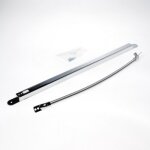 Jarretire en applique pour barre antipanique fluid control - 480 mm jpm