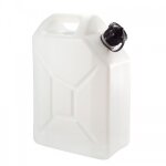 Jerrican 20 litres - translucide - avec bec verseur gilac Jerrican 20 litres - translucide - avec bec verseur gilac
