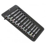 Jeu de 11 cls mixtes  cliquet joker wera
