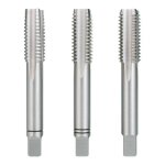 Jeu de 3 tarauds � main - pas m�triques hss - s�rie 230 - m2 � m16 - m 14x2, 0 230140 ruko