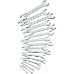 Jeu de 8 cl�s plates doubles � fourches ouvertures 6 � 22 mm 10n - j8np sam outillage