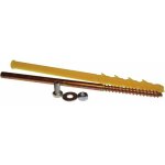 Jeu de chevilles m8 pour fixation radiateur ing fixations