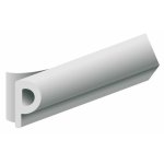 Joint caoutchouc tubulaire - espaces moyens - noir - longueur 100 m ellen