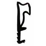 Joints de frappe sur ouvrant en t. p. e pour rainure de 3 mm - 250 m kiso