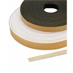 Joint d'isolation epdm - paisseur 4 mm - largeur 9 mm - 8 rouleaux bricozor