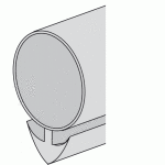 Joint silicon blanc pour rainureuse - diamtre 6 mm - longueur 100 m bricozor