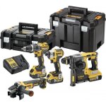 Kit 4 outils xr 18v - 5ah li - ion tstak - dck422p3t - qw + radio compacte xr dewalt
