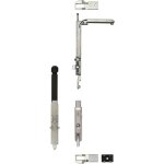 Kit de base 2 vantaux - oscillo - battant - fen�tre aluminium fapim