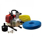 Kit motopompe 2 temps 26cc at - 25 + accessoires campeon
