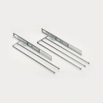 Kit porte - torchons coulissant et pivotant - finition chromé - 3 barres l145 kesseböhmer Kit porte - torchons coulissant et pivotant - finition chromé - 3 barres l145 kesseböhmer