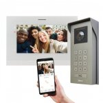 Kit portier vid�o 1 appel avec �cran 7  - wifi - soul access golmar