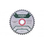 Lame carbure pour scie � onglet precision cut wood - classic 216x30, z40 wz 5� n�g. metabo