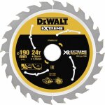 Lames de scie circulaire - diamtre 190 mm - xr extreme runtime - 36 dents dewalt