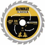 Lames de scie  onglet - diamtre 250 mm - xr extreme runtime - 24 dents dewalt
